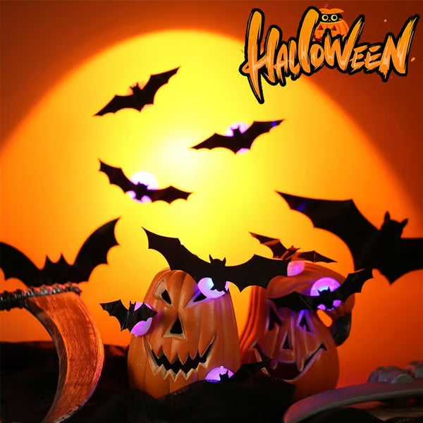 💥💥🦇Halloween 3D Lighted Bats🦇LHT🦇