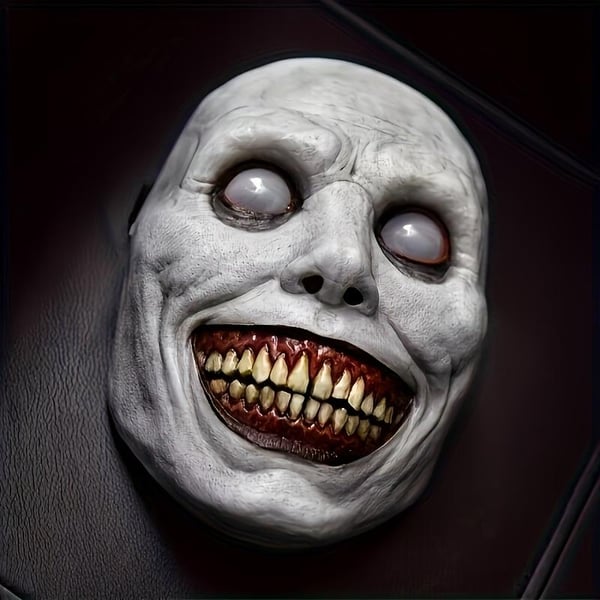 Halloween Decorations -Scary Zombie Mask Set, Halloween Costume Accessory, Creepy Clown & Demon Design VNP
