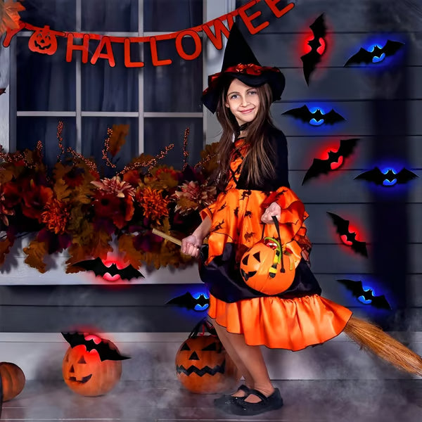 💥💥🦇Halloween 3D Lighted Bats🦇LHT🦇