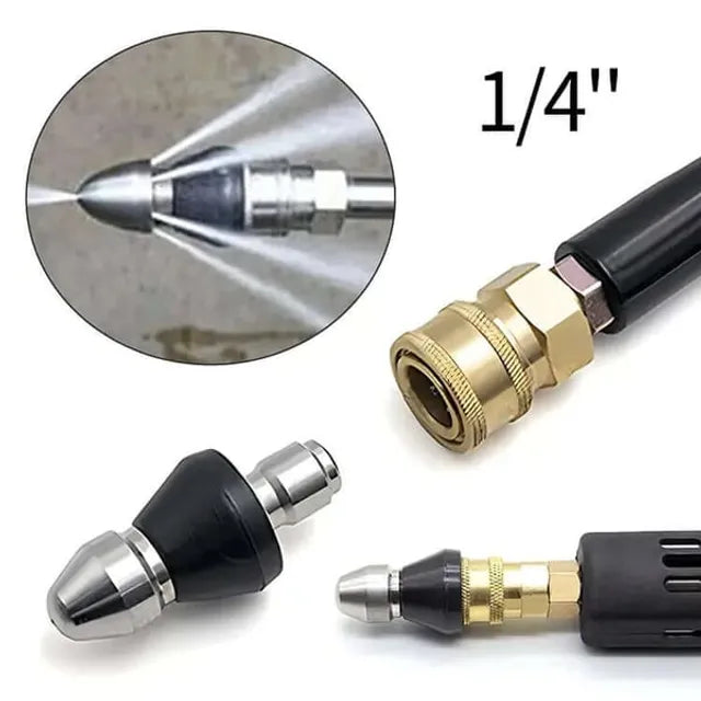 🔥🔥 Up to 65% OFF – Shop the Steals⚡Sewer Cleaning Tool High-Pressure Nozzle