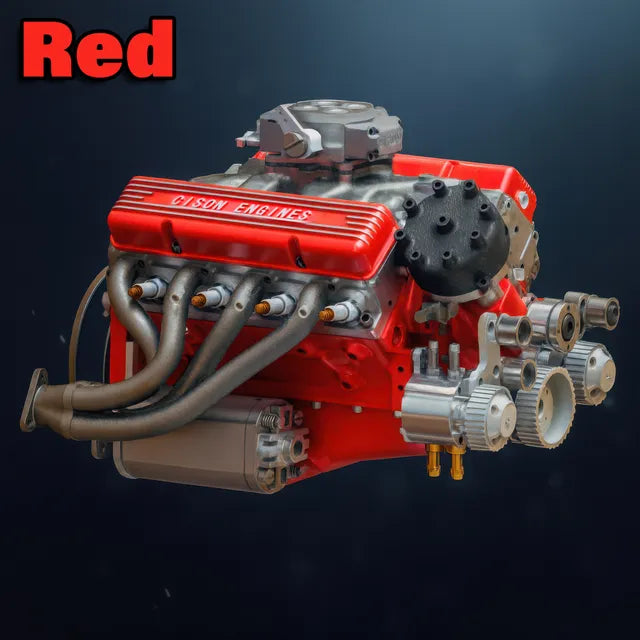🎉Last Day Promotion 50% OFF🔥-Gasoline OHV V8 Small-block Engine Model Kits-🔥LHT🔥