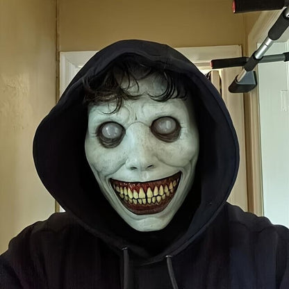 Halloween Decorations -Scary Zombie Mask Set, Halloween Costume Accessory, Creepy Clown & Demon Design VNP
