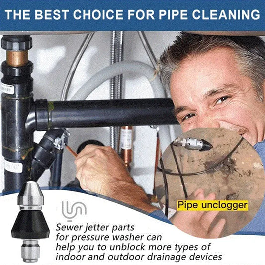 🔥‍🔥 Up to 65% OFF – Shop the Steals⚡Sewer Cleaning Tool High-Pressure Nozzle