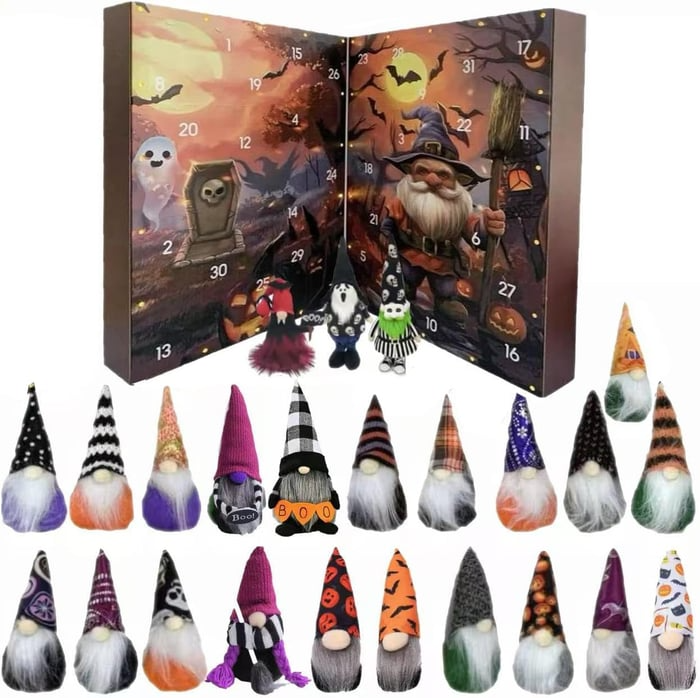🎃 Spooky Handmade Gnomes Countdown Calendar 2025-Early Access 👻LHT 👻
